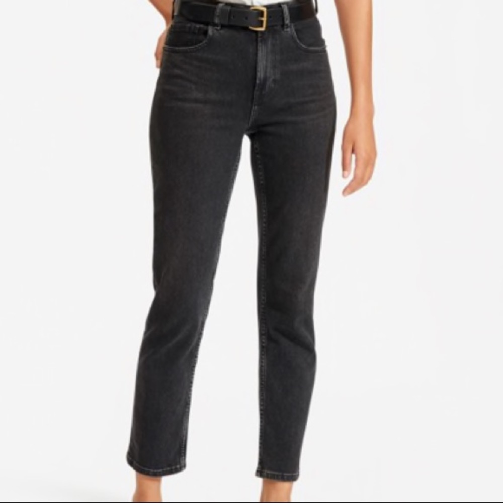 Everlane Cheeky Straight Jean - 24, ankle